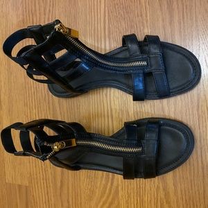 Target Black Strappy Sandal